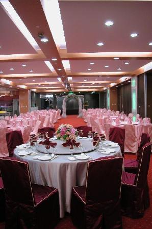 總理大餐廳-南科店主桌拍入場通道照